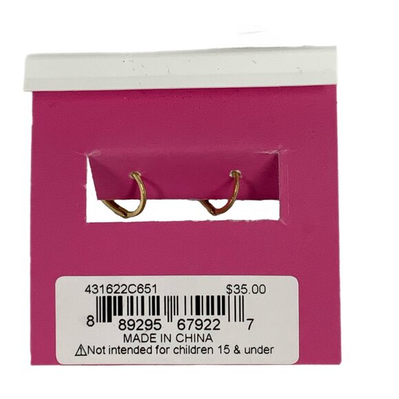 NWT Betsey Johnson Babycakes Cupcake Mixer Mismatch Drop Earrings Faux Stone - Picture 7 of 8